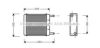 AVA QUALITY COOLING FD6130 Heat Exchanger, interior heating